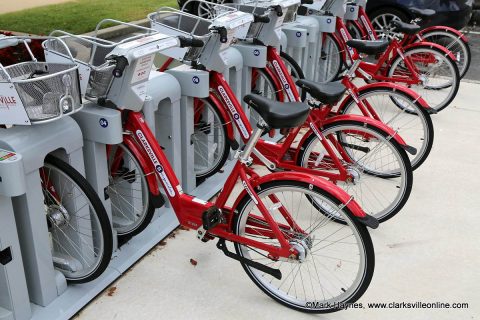 Guided BCycle bike rides will show off Downtown Clarksville.