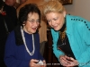 Marguerite Rubel,(left), speaking with Sheri Harvill (right)