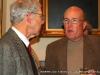 Dr Lowe chats with Ned Crouch, former Dir-Customs House Museum