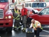 Clarksville Fire Rescue respond to accident on Fort Campbell Boulevard involving Diesel Fuel Spill