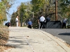 Clarksville Police work a crime scene on Martin Street where a body was found. (Photo by CPD-Jim Knoll)