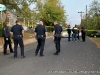 Clarksville Police work a crime scene on Martin Street where a body was found. (Photo by CPD-Jim Knoll)