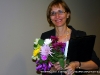 Dr. Uffelman gathers flowers