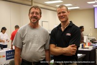 Dr Larry Harris of the Harris Chriopractic Center, and Dr. Dale Brown of the Marathon Chiropractic Clinic