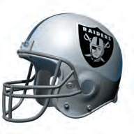 Oakland Raiders Helmet