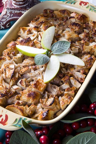 Sweet Apple Pecan Stuffing