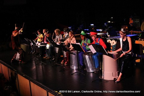 The APSU Percussion Ensemble's 2010 Halloween Concert
