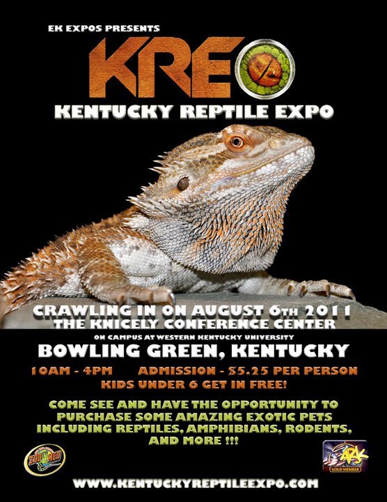 The Kentucky Reptile Expo is coming to Bowling Green, Kentucky