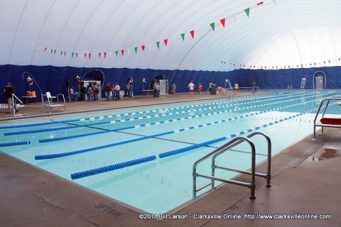 Register for November Swim Lessons at Clarksville's Indoor Aquatic Center.