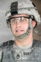 SFC Michael Kriewaldt, a Platoon Sergeant with the 2nd Battalion, 502nd Infantry Regiment