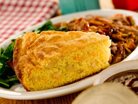 Cheddar and Lardo Cornbread