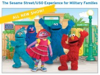 Sesame Street and USO Experience for Military Families