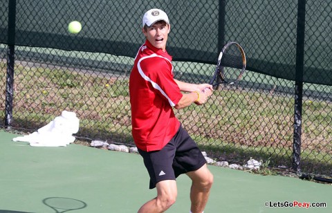 Austin Peay Mens Tennis' Sean Bailey. (Courtesy: Austin Peay Sports Information)