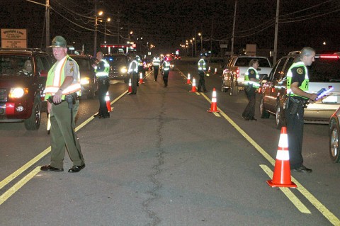 Tennessee Governor’s Highway Safety Office and Local Law Enforcement team up for for More Cops, More Stops. (Photo by CPD-Jim Knoll)