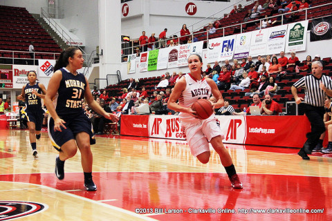 APSU Women's Basketball.