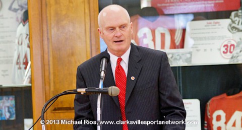 Austin Peay Football Coach Kirby Cannon.