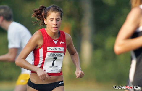 Austin Peay Women's Cross Country's Xiamar Richards. (Keith Dorris/Dorris Photography)