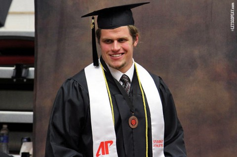 Austin Peay Senior Ben Stansfield graduated in December and was one of 174 APSU student-athletes named to the Fall 2013 athletic director's honor roll. (Courtesy: APSU Sports Information)