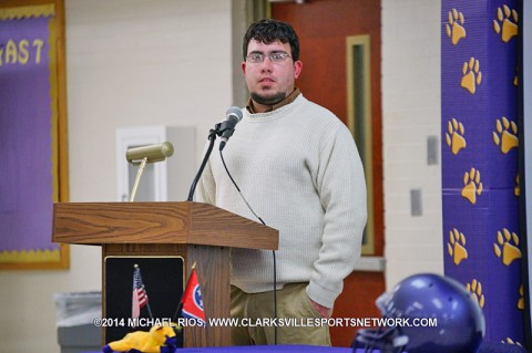 Clarksville High School announces Isaac Shelby new football coach.