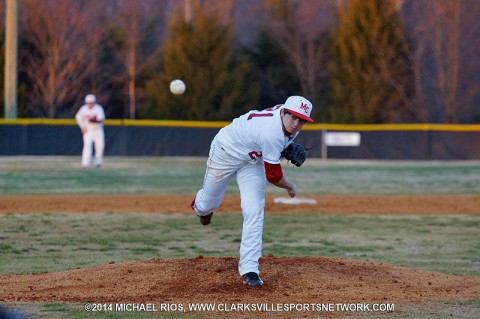 Montgomery Central Baseball loses to Rossview Hawks Monday.