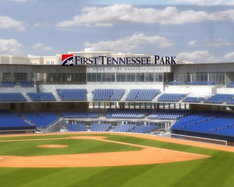 Nashville Sounds announce “First Tennessee Park” as new ballpark. (Nashville Sounds)