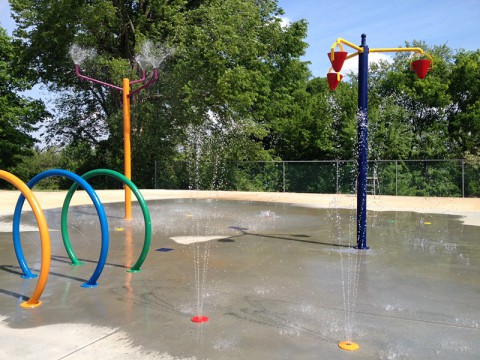 Clarksville's Edith Pettus Park Splash Pad