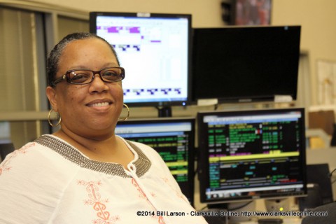 Marla Bonner, the Dispatch Director for the Clarksville Police Department.