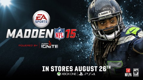 Richard Sherman announced as Madden NFL 15 cover athlete. (Business Wire)