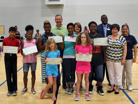 Clarksville Parks and Recreation's Summer Youth Program participants won cash prizes for developing the best fictional business plan.