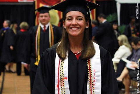 Austin Peay Graduated Rachel Deaton was one of three Lady Govs to be named WGCA All-American Scholar. (APSU Sports Information)