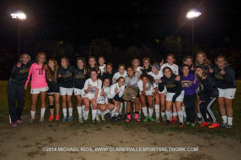 Clarksville High Lady Wildcats Soccer beats Hendersonville in Region 5-AAA Championship game