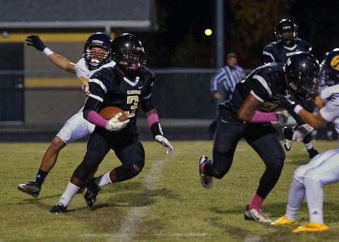 Kenwood High Football beat Northeast Eagles Friday night, 40-7.