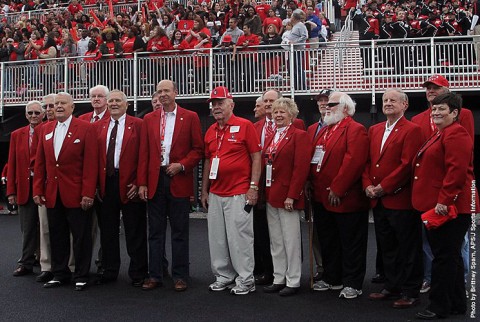 Mathews, Griffin to be inducted into Austin Peay Red Coat Society. (APSU Sports Information)