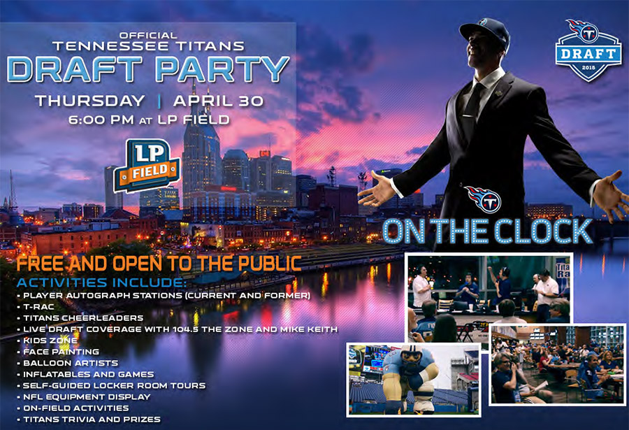 2015 Tennessee Titans Draft Party Clarksville Online Clarksville