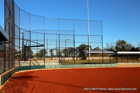 One of the ballfields at RichEllen Park.