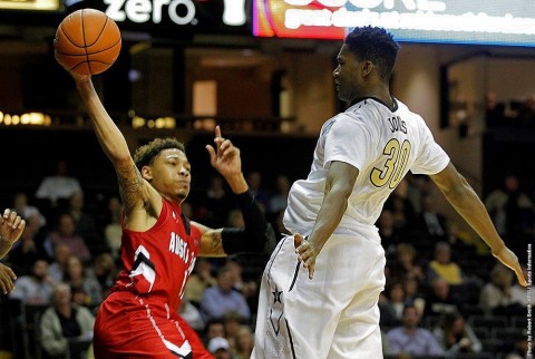 Austin Peay Men's Basketball loses to Vanderbilt Friday night, 80-41. (APSU Sports Information)