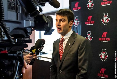 Austin Peay State University Football head coach Will Healy. (APSU Sports Information)