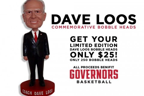 APSU Dave Loos Bobble Heads now on sale. (APSU Sports Information)