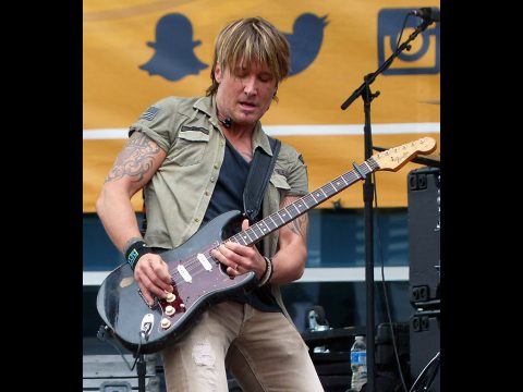 Keith Urban - country music star and guitar god in Nashville. (Richard J. Lynch)