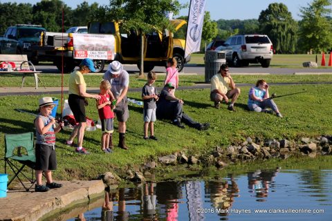 The annual TWRA Youth Fishing Rodeo was held Saturday at the Liberty Park Pond.
