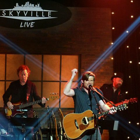 Chris Carmack rocked the Skyville Live stage in Nashville.