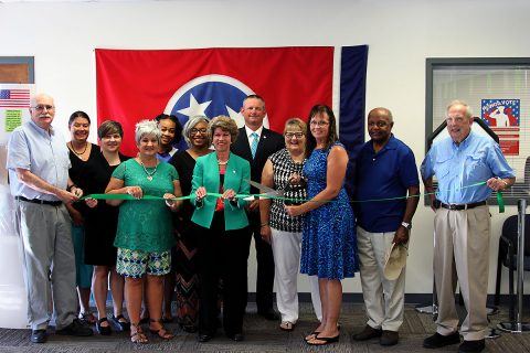 Green Ribbon Cutting Ceremony for Montgomery County Election Commission