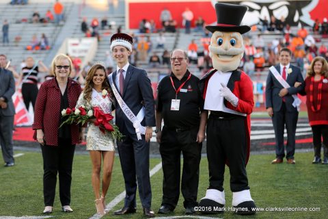 Ilyana Capellan was crowned APSU Homecoming Queen and Lane Chisenhall was crowned King Saturday at the APSU Football game against Mercer.