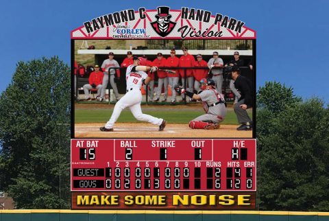 New Video Score Board comes to Austin Peay's Raymond C. Hand Field this year courtesy of James Corlew Chevrolet Cadillac dealership. (Artists Concept)