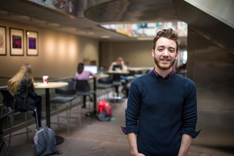 APSU physics student Jonathan Bunton. (Hunter Abrams, APSU)