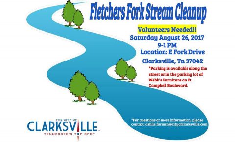 Clarksville Street Department seeks Volunteers for Fletchers Fork cleanup