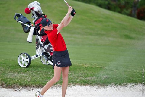 Austin Peay Women's Golf shoots an opening round 297 at Cardinal Classic, Monday. (APSU Sports Information)