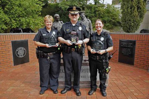 Clarksville Police Department's Traffic Unit takes Three Awards at 30th Annual Tennessee Lifesavers Conference and 13th Annual Law Enforcement Challenge