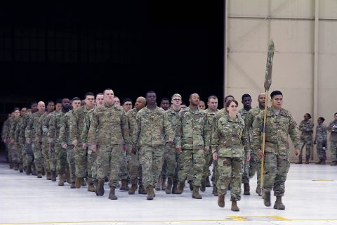 101st Airborne Division soldiers return home this month from a nine month deployment to Afghanistan. (Sgt. Caitlyn Byrne/101st SBDE Public Affairs)