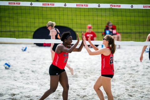 Austin Peay Beach Volleyball will hold tournament at the new Govs Beach Volleyball Complex. (APSU Sports Information)